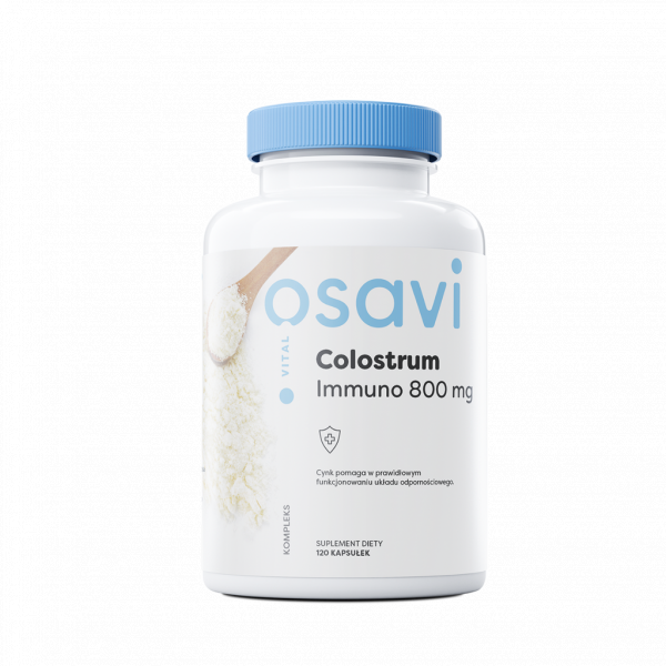 Osavi Colostrum Immuno 800 mg 120 kapsułek