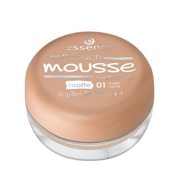 Soft Touch Mousse Make-up podkład matujący w musie 01 Matt Sand 16g