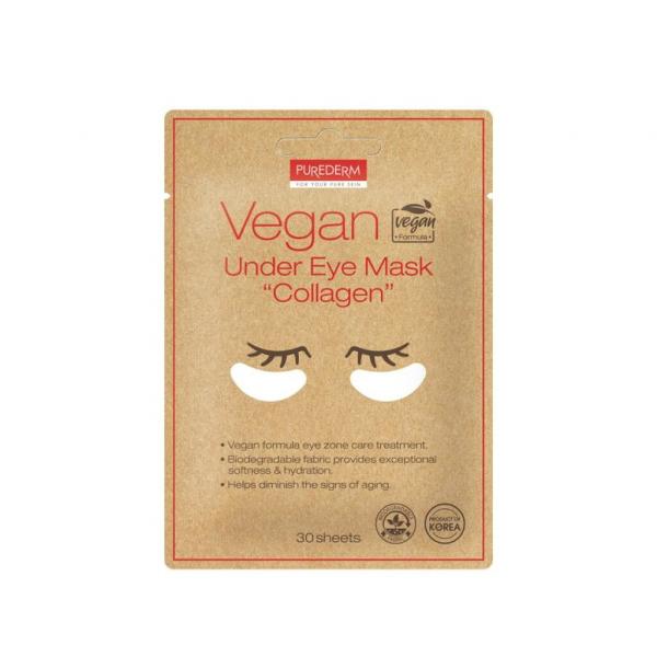 Vegan Under Eye Mask wegańskie płatki pod oczy z kolagenem 30szt