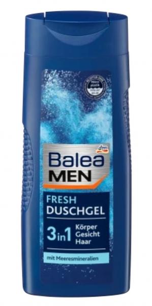 (DE) Balea Men, Żel pod prysznic świeży, 300ml (PRODUKT Z NIEMIEC)