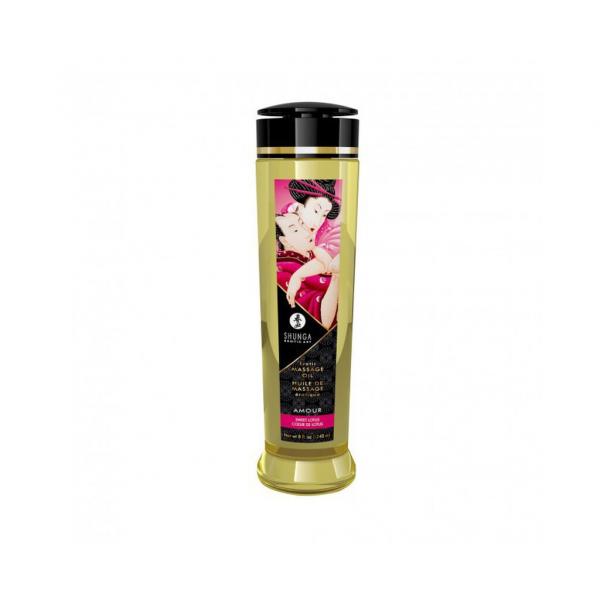 Olejek do masażu erotycznego zapach kwiat lotosu Shunga 240ml