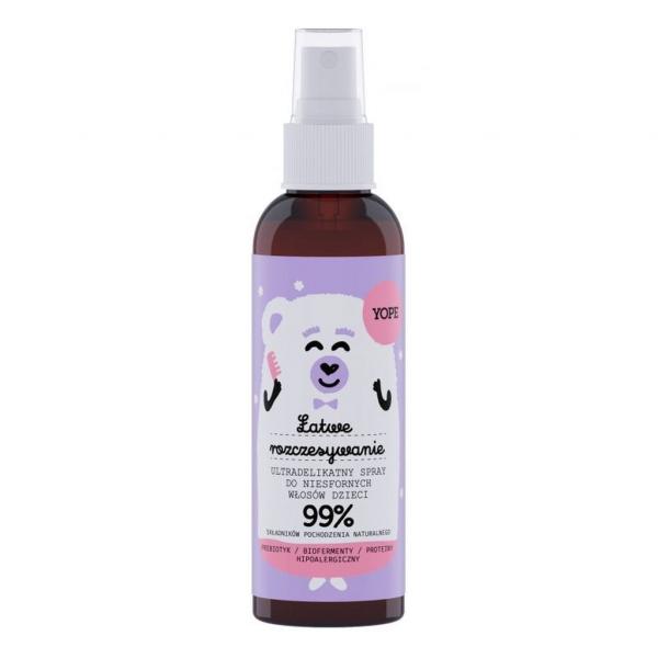 Yope, Spray do włosów ultradelikatny dla dzieci, 150 ml