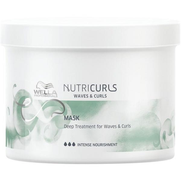 Nutricurls Waves & Curls Mask intensywnie odżywiająca maska do włosów kręconych i falowanych 500ml