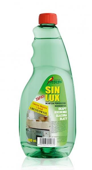 Sin Lux, Płyn do mycia powierzchni kuchennych, 600 ml (USZKODZONE OPAKOWANIE)