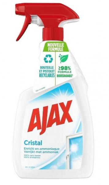 (DE) Ajax, Cristal, Płyn do szyb, 750ml (PRODUKT Z NIEMIEC)