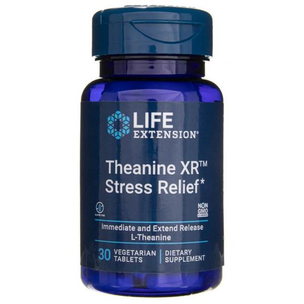 Life Extension Theanine XR™ Stress Relief - 30 tabletek