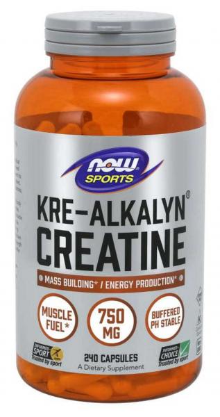 KreAlkalyn® Creatine Buforowany Monohydrat Kreatyny 750 mg 240 kapsułek