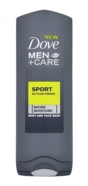 (DE) Dove Men +Care Żel pod prysznic Sport Active+Fresh, 250ml (PRODUKT Z NIEMIEC)