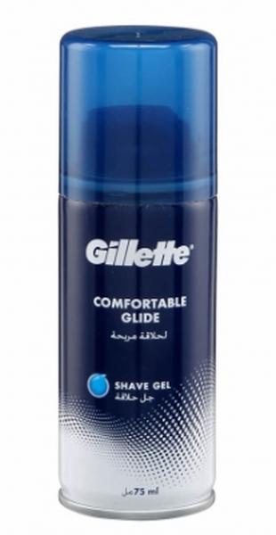 (DE) Gillette Comfortable Glide Żel do golenia, 75ml (PRODUKT Z NIEMIEC)