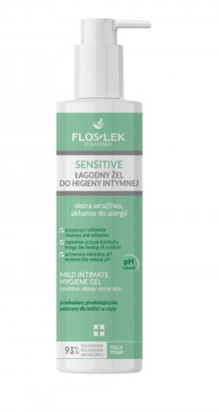 Flos-Lek Pharma Łagony żel do higieny intymnej skóra wrażliwa skłonna do alergii, 225 ml
