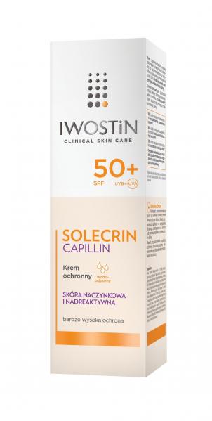 Iwostin Solecrin Capillin, krem ochronny, SPF 50+, 50 ml