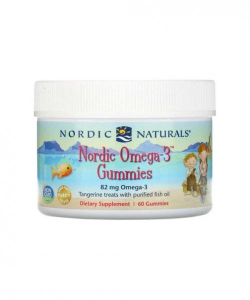 Nordic Omega-3 Gummies 60 żelków Nordic Naturals