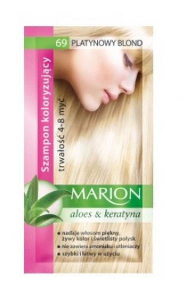Marion, Szampon Koloryzujący, 69 platynowy blond, 40 ml (HIT)