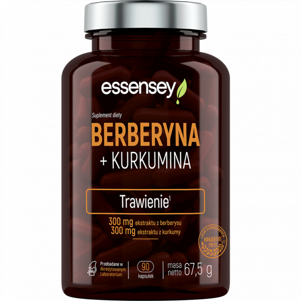 Essensey Berberyna + Kurkumina 300 mg - 90 kapsułek