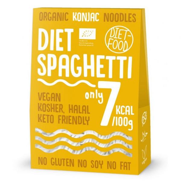 Makaron spaghetti shirataki bezglutenowy BIO 300 g Diet-Food.pl