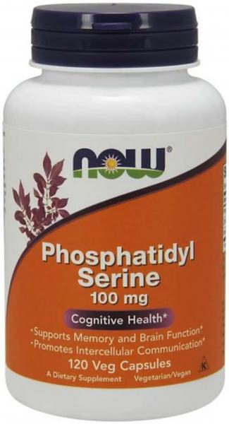 Now Foods Fosfatydyloseryna z choliną - 120 kapsułek