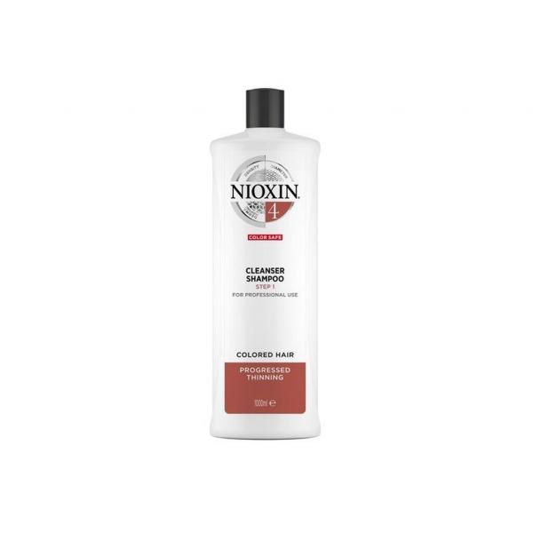 System 4 Cleanser Shampoo oczyszczający szampon do włosów farbowanych znacznie przerzedzonych 1000ml