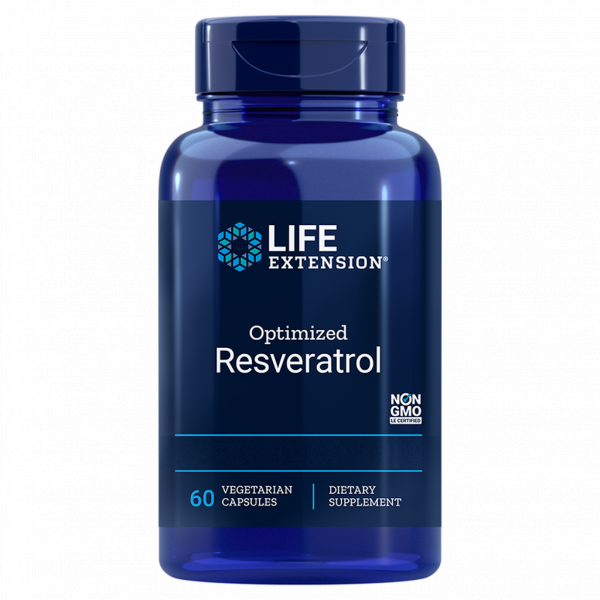 Life Extension Optymalizowany Resweratrol - 60 kapsułek