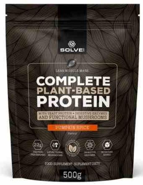 SolveLabs Complete Plant-based Protein 500g o smaku pumpkin - spice
