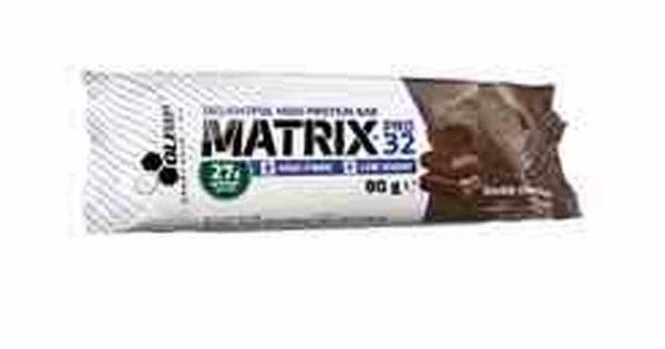 Olimp Baton Matrix Pro 32 80g o smaku podwójnej czekolady