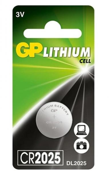 GP, Bateria litowa CR2025