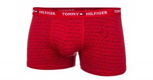 TOMMY HILFIGER BOKSERKI MĘSKIE TRUNK PRINT RED UM0UM01834 0NS