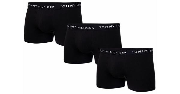TOMMY HILFIGER BOKSERKI MĘSKIE TRUNK 3 PARY BLACK UM0UM02203 0VI