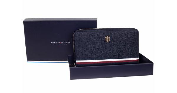 TOMMY HILFIGER PORTFEL DAMSKI TH ELEMENT ALL IN 1 WALLET CORP NAVY AW0AW10537 0GY