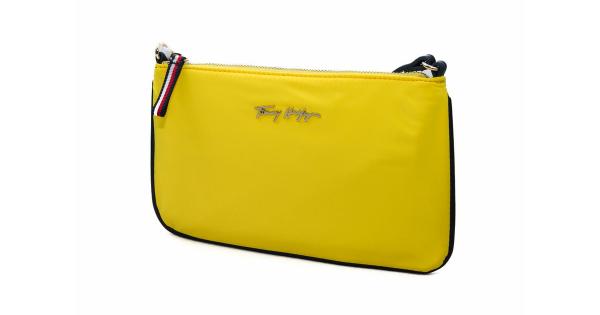 TOMMY HILFIGER TOREBKA DAMSKA NEON TOMMY SMALL POUCH YELLOW AW0AW09937 ZGS