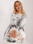 Sweter oversize z przetarciami, 3 kolory