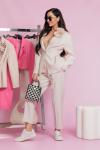 Eleganckie spodnie damskie PREMIUM CHER , waniliowy