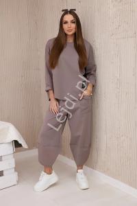 Komplet new punto bluza + spodnie fango