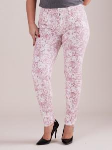 Spodnie jeans plus size