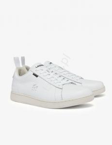 Białe sneakersy Lacoste Carnaby GTX, męskie buty skórzane Lacoste