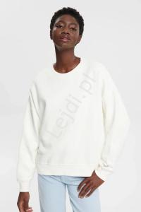 Bluza ESPRIT Loungewear biała w odcieniu ecru