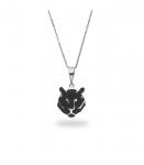 Naszyjnik srebrny swarovski - little tiger