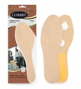 Leder Stick Wkładki Skórzane Komfortowe Corbby r. 43-44