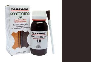 Farba do Skór Ciemny Brąz 50ml Tarrago - Silnie i Trwale Koloryzująca