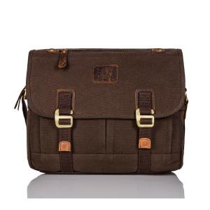 Męska Torba Vintage Paolo Peruzzi T-17-BR Brązowa