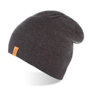Męska Czapka Zimowa Beanie Brødrene CZ4 Ciemnoszara