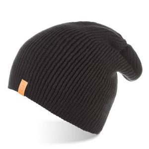 Męska Czapka Zimowa Beanie Brødrene CZ7 Czarna