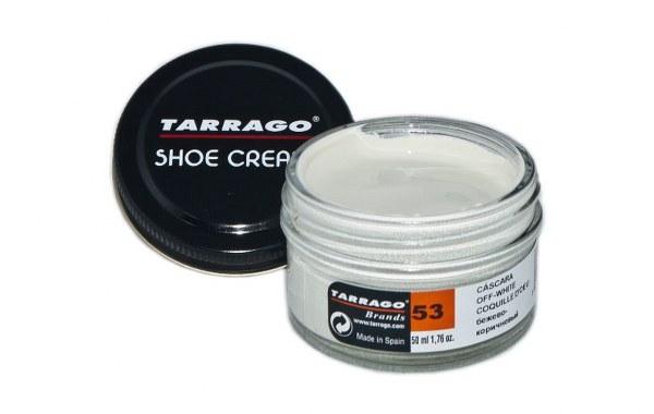 Krem do Skór Gładkich - TARRAGO Shoe Cream 50ml Złamana Biel 053