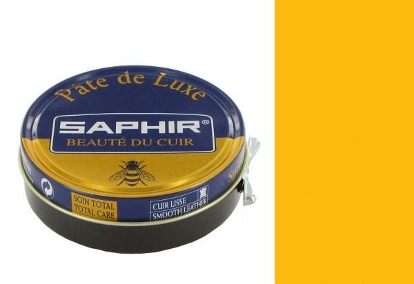 Pasta Woskowa do Obuwia - Saphir BDC Pate de Luxe 50ml Żółty 79