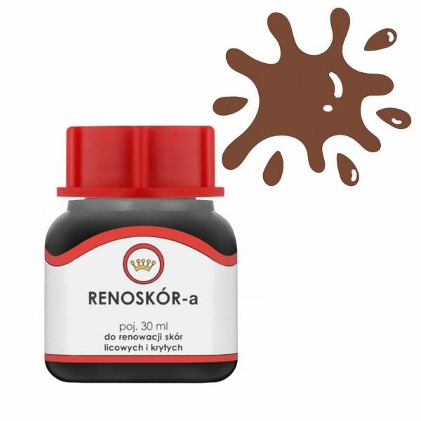 Farba do Skór Gładkich Renoskór 30ml - Cynamonowy