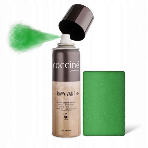 Spray Coccine do Zamszu i Nubuku Ravvivant Zielony 250ml