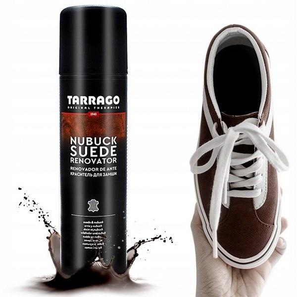 Renowator do Zamszu i Nubuku - Tarrago Suede Nubuck Renovator 250 ml - Ciemny Brąz