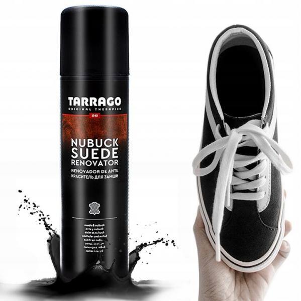 Renowator do Zamszu i Nubuku - Tarrago Suede Nubuck Renovator 250 ml - Czarny