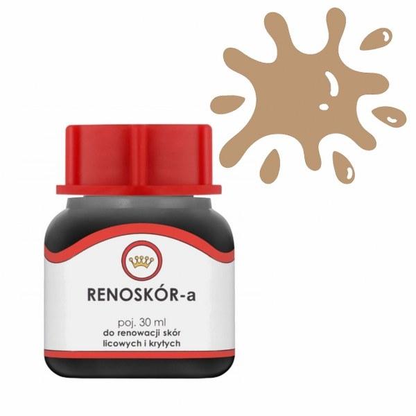 Farba do Skór Gładkich Renoskór 30ml - Beżowy