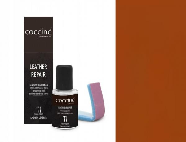Farba do Skór Gładkich Coccine Leather Repair 10 ml Średni Brąz