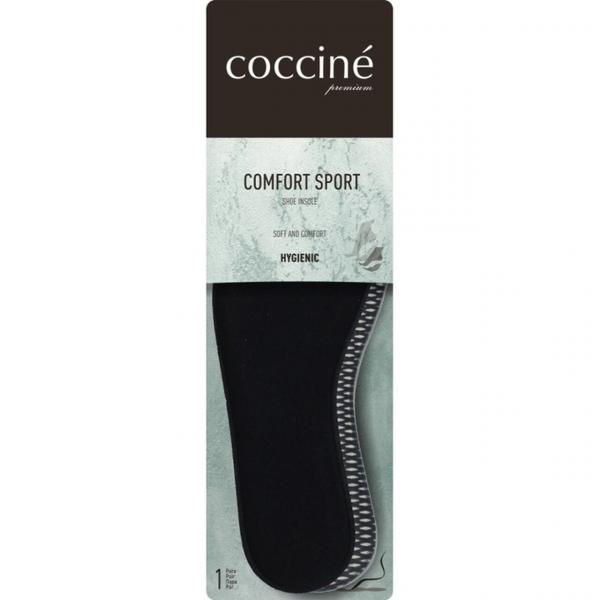 Wkładki Sportowe Coccine Black Comfort z Memory Foam r. 45-46